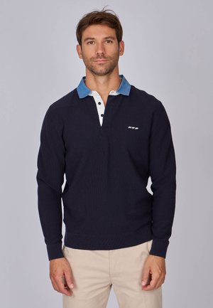 Polo - navy blue
