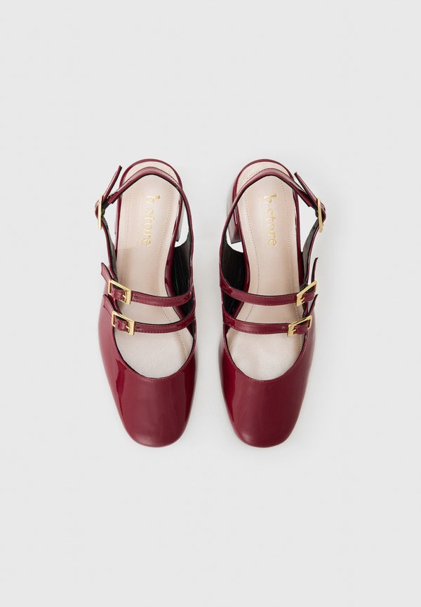 Classic heels - burgundy3