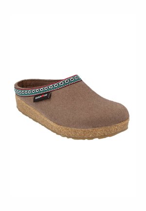 GRIZZLY FRANZL - Pantoffels - taupe