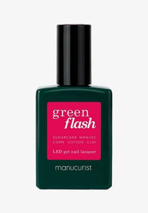 MANUCURIST NAGELLACK GREEN FLASH – SEMI-PERMANENTER NAGELLACK - Nail polish - peonie