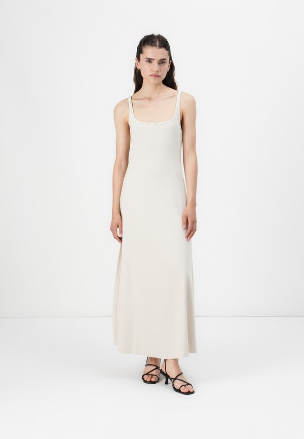 LINE MIDI - Jersey dress - chino
