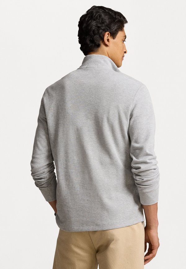 ESTATE RIB QUARTER ZIP PULLOVER - Jumper - andover heather2