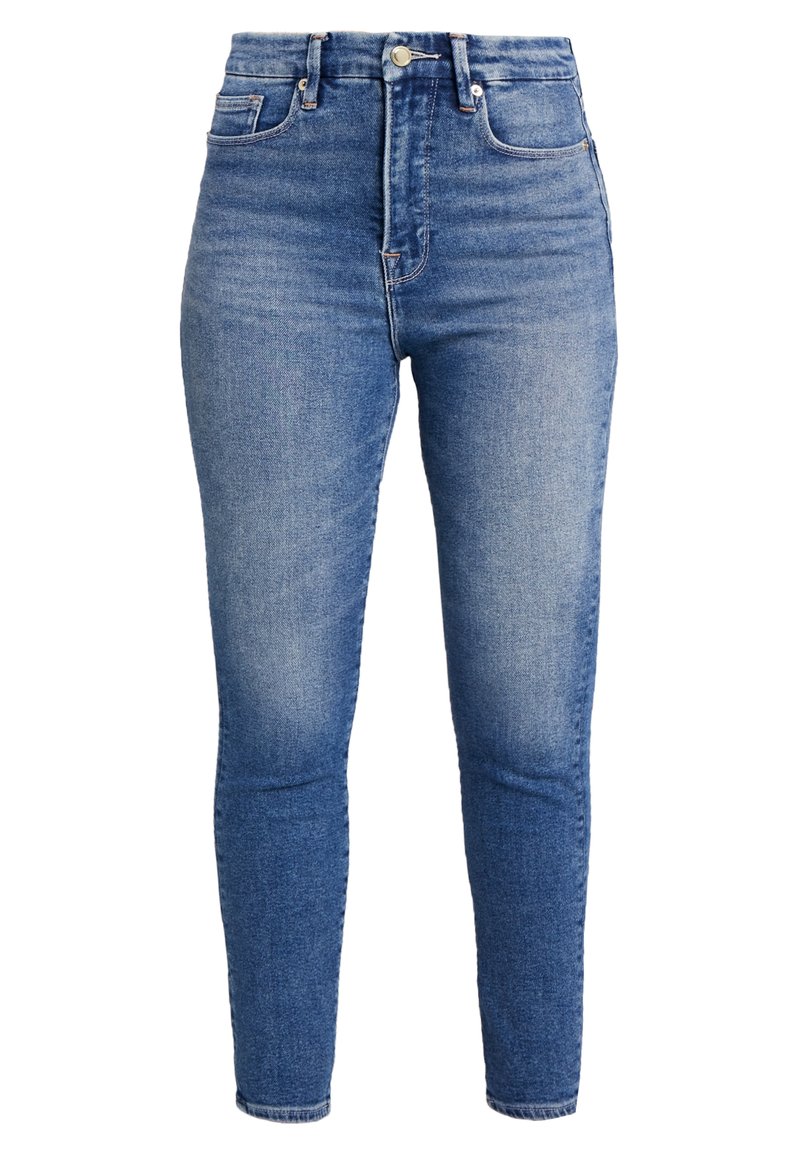 Good American Jeans Skinny Fit donkerblauw denim