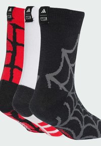 adidas Sportswear 3 PACK - Calcetines - white black pure ruby