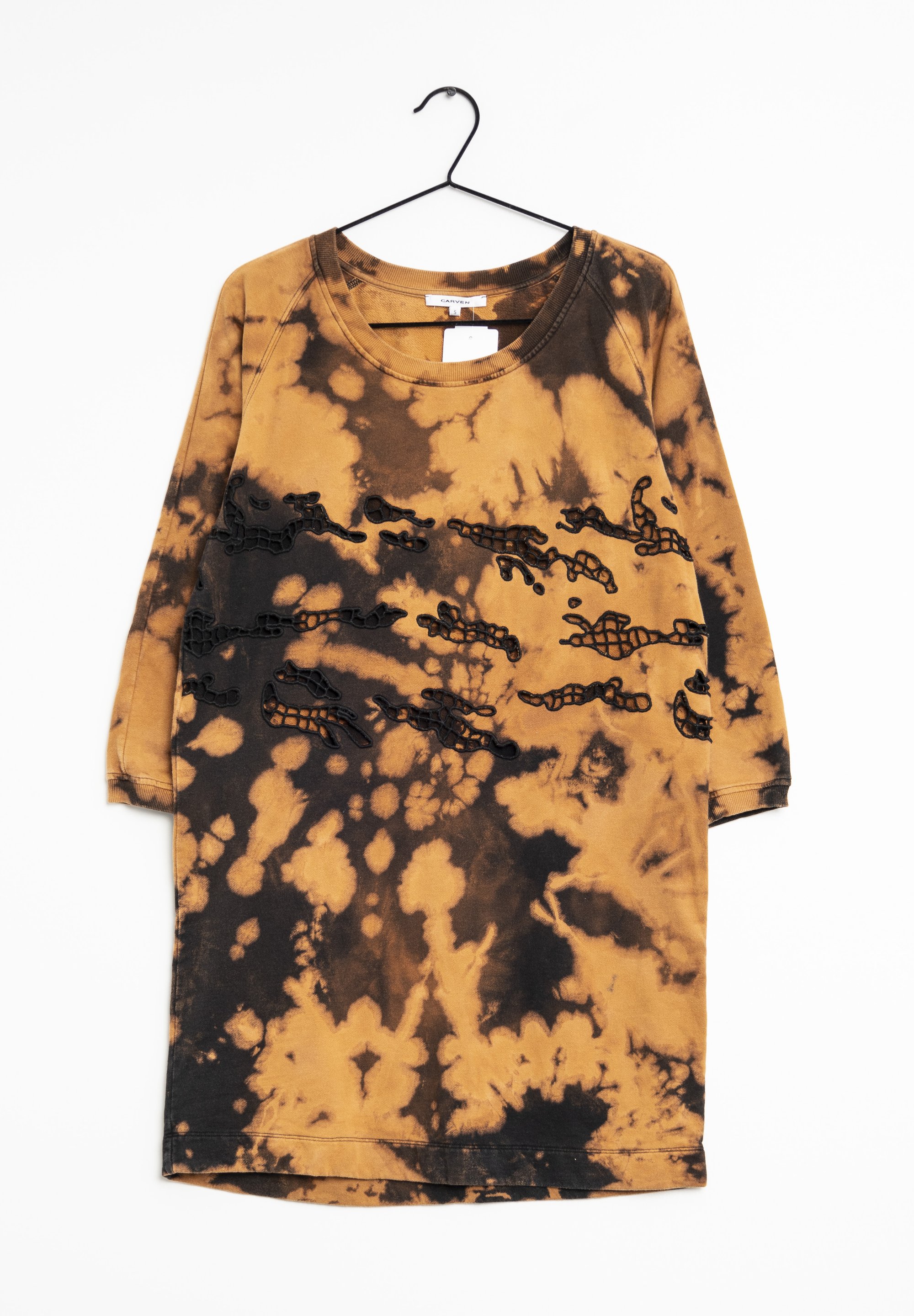 carven orange dress Carven Poppy Orange Crepe Gathered One Shoulder Dress M Carven