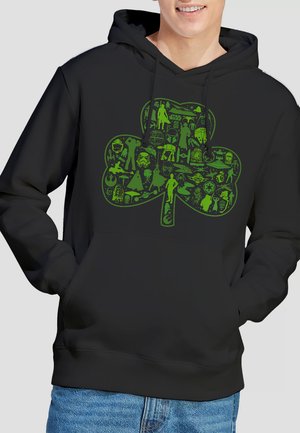 Star Wars, STAR WARS ST PATRICK'S DAY CLOVER ICONS - Hoodie - black