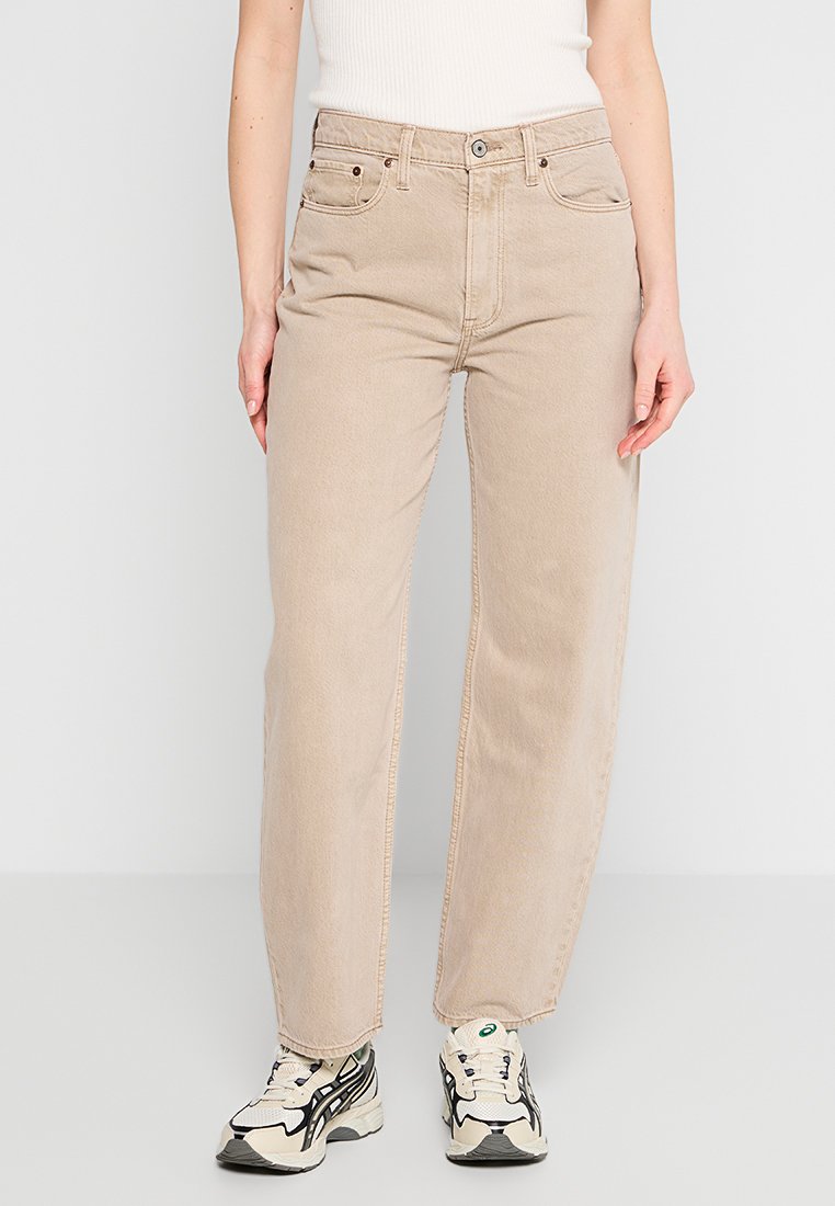 Abercrombie & Fitch Jeans Tapered Fit beige Abercrombie & Fitch Jeans Tapered Fit beige