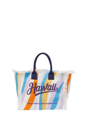 Shopping bag - blue orange