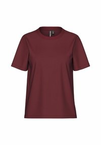 PCRIA SOLID TEE - T-shirt básica - tawny port