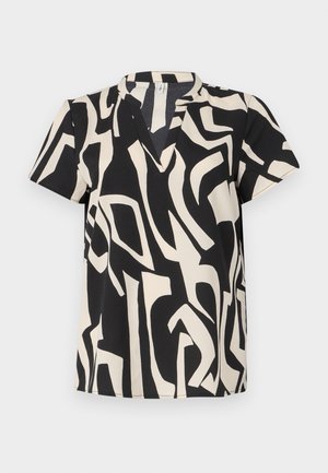 ONLY, ONLELITE LIFE V NECK - Blúzka - black