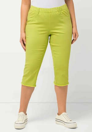 Farkkushortsit - neon green