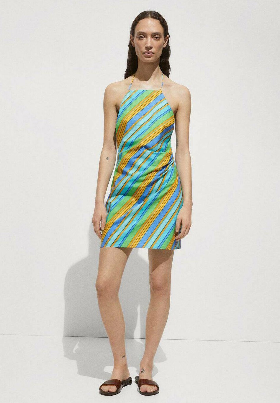 Mango Day dress - blue - Zalando.ie