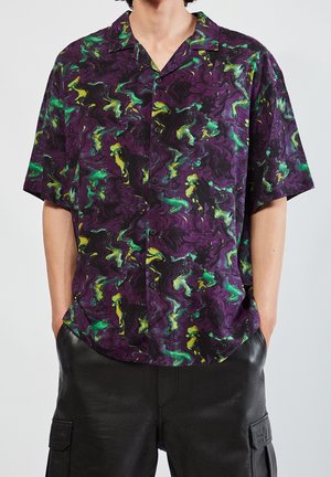 Hemd - mottled purple