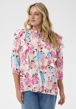 Kaffe Curve, KCHAYLEY BLOUSE - Blouse - multi color flower