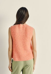 American Vintage EAST - Vest - peches blanche chine