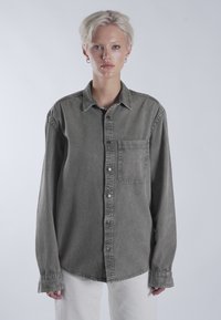 Mira Paris MI AMOR BACK  - Gombos blúz - grey denim