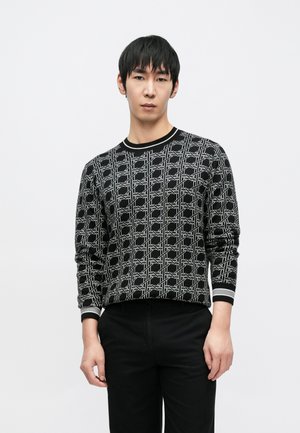 CREW NECK - Džemper - black