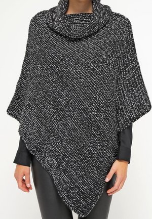 Poncho - black