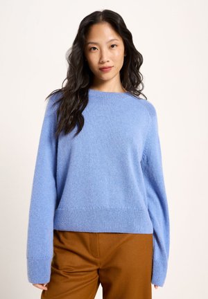 LANIUS, Strickpullover - light blue melange