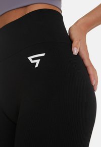 SQUATPROOF SCRUNCH DELUXE HIGH WAISTED - Leggings - Hosen - black