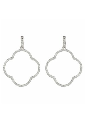 Earrings - silver coloured