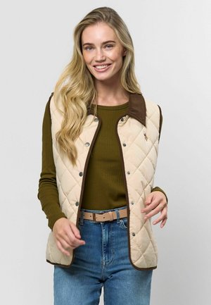 MANDY - Vest - bleached sand