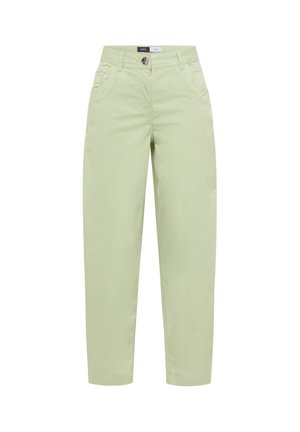 Cecil, BARREL LEG HOSE IN PAPERTOUCH QUALITÄT - Pantalones - raw matcha lime