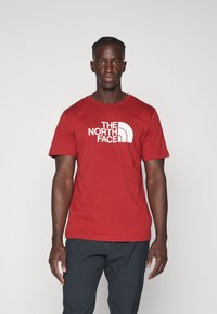 The North Face - EASY TEE - Camiseta estampada - iron red Imagen en miniatura 1