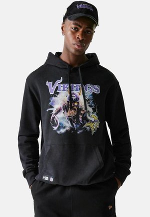 NFL PREMIUM MINNESOTA VIKINGS - Kapuzenpullover - black
