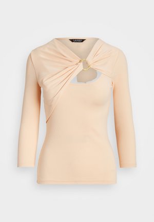 Top s dlouhým rukávem - pink