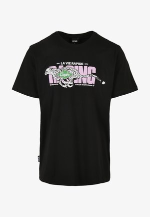 LA VIE RAPIDE - Camiseta estampada - black
