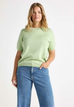 POLLY  - Basic T-shirt - light dusty green