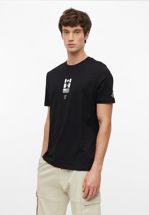 s.Oliver, T-SHIRT - T-shirt print - schwarz