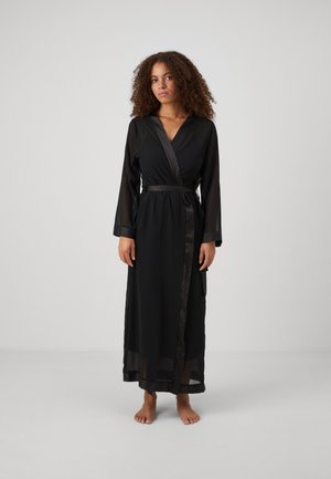Bluebella MARCELLA LONG KIMONO - Dressing gown - black