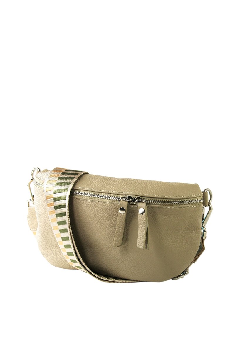 DrachenLeder TOSCANTO - Heuptas - taupe beige mehrfarbig