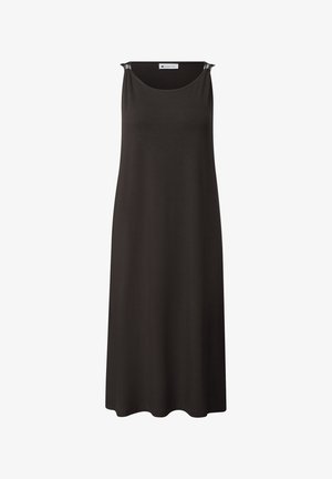 Street One, KNEE-LENGTH DRESS WITH BUCKLE DETAIL - Robe en jersey - espresso brown