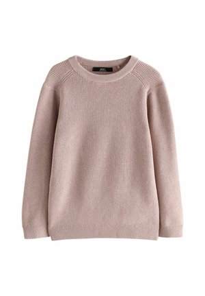 CREW NECK REGULAR FIT - Strickpullover - dusky pink