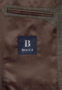 Boggi Milano PRINCE OF WALES BLEND STYLE BRUXELLES  - Sako - brown