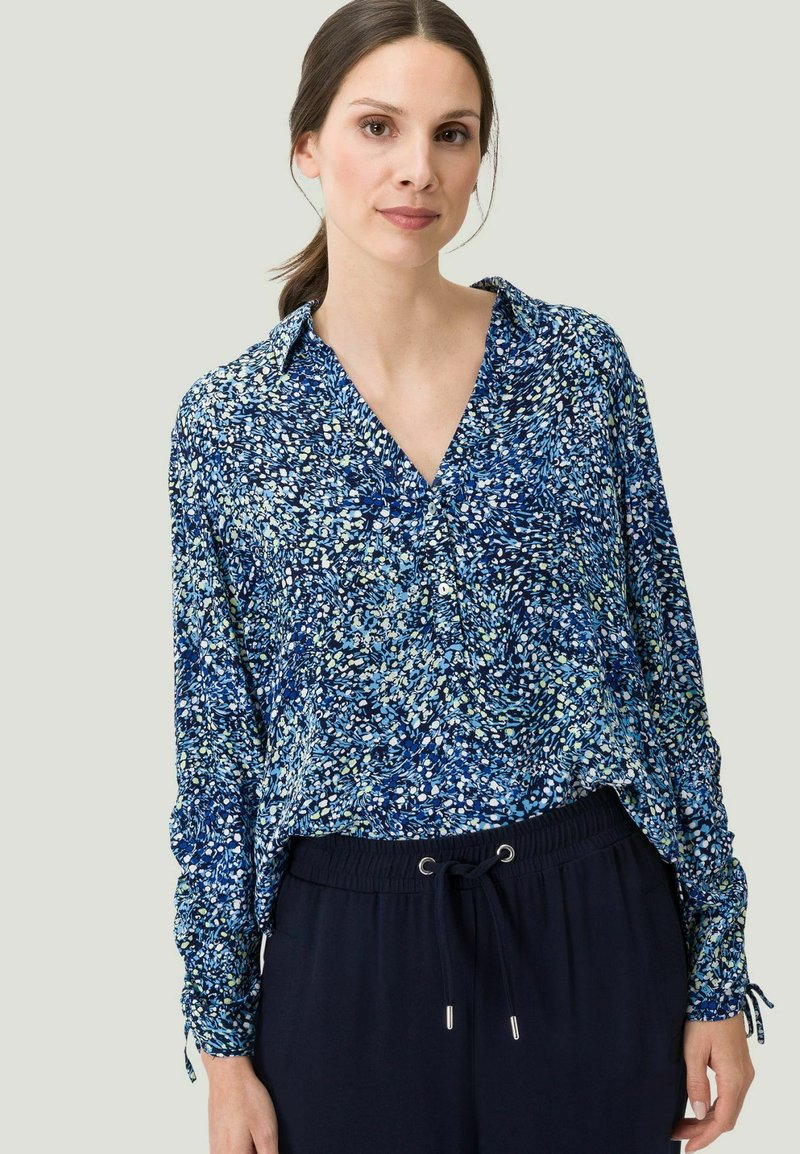 Zakram LS-F Bluse - Dark Grey main image 1