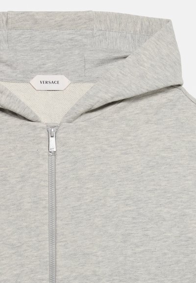 Versace LOGO OUTLINE UNISEX - Φούτερ με φερμουάρ - light grey