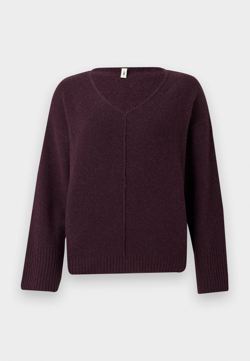 Only Trui bordeauxrood