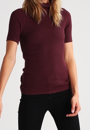 T-shirt basic - dark brown