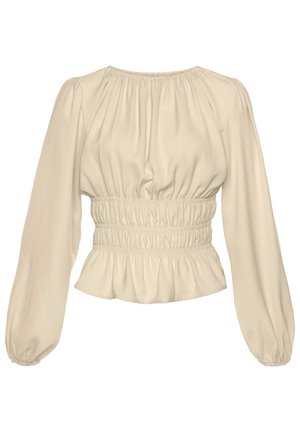 LASCANA LANGARM - Blusa - creme