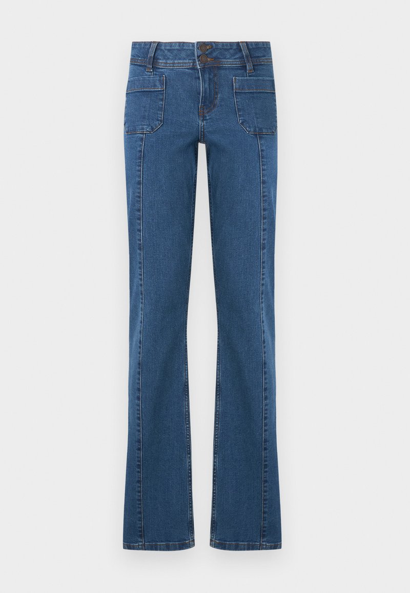 Noisy May Bootcut jeans blauw denim/bluedenim