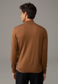 Strellson MAREK - Strickpullover - hellbraun