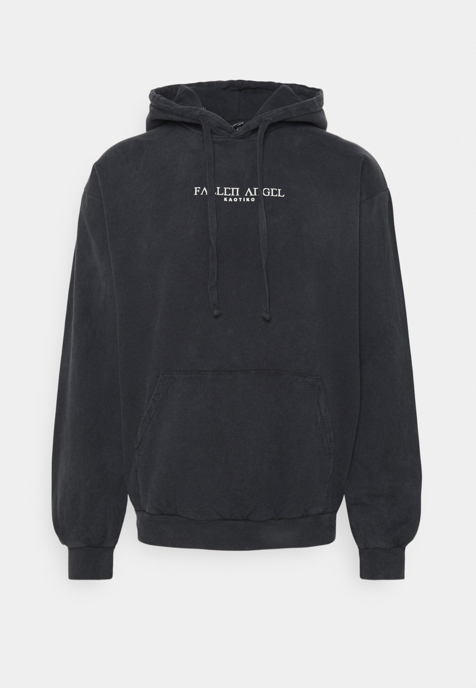 Kaotiko SUD CAP FALLEN - Sweatshirt - black acid wash/schwarz 