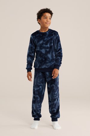 WE Fashion, SET - Pyjama - navy blue