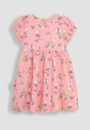JoJo Maman Bébé REGULAR FIT - BUTTON FRONT - Jersey dress - pink fairy