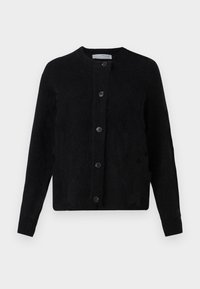 SLFLULU CARDIGAN - Adīta jaka - black