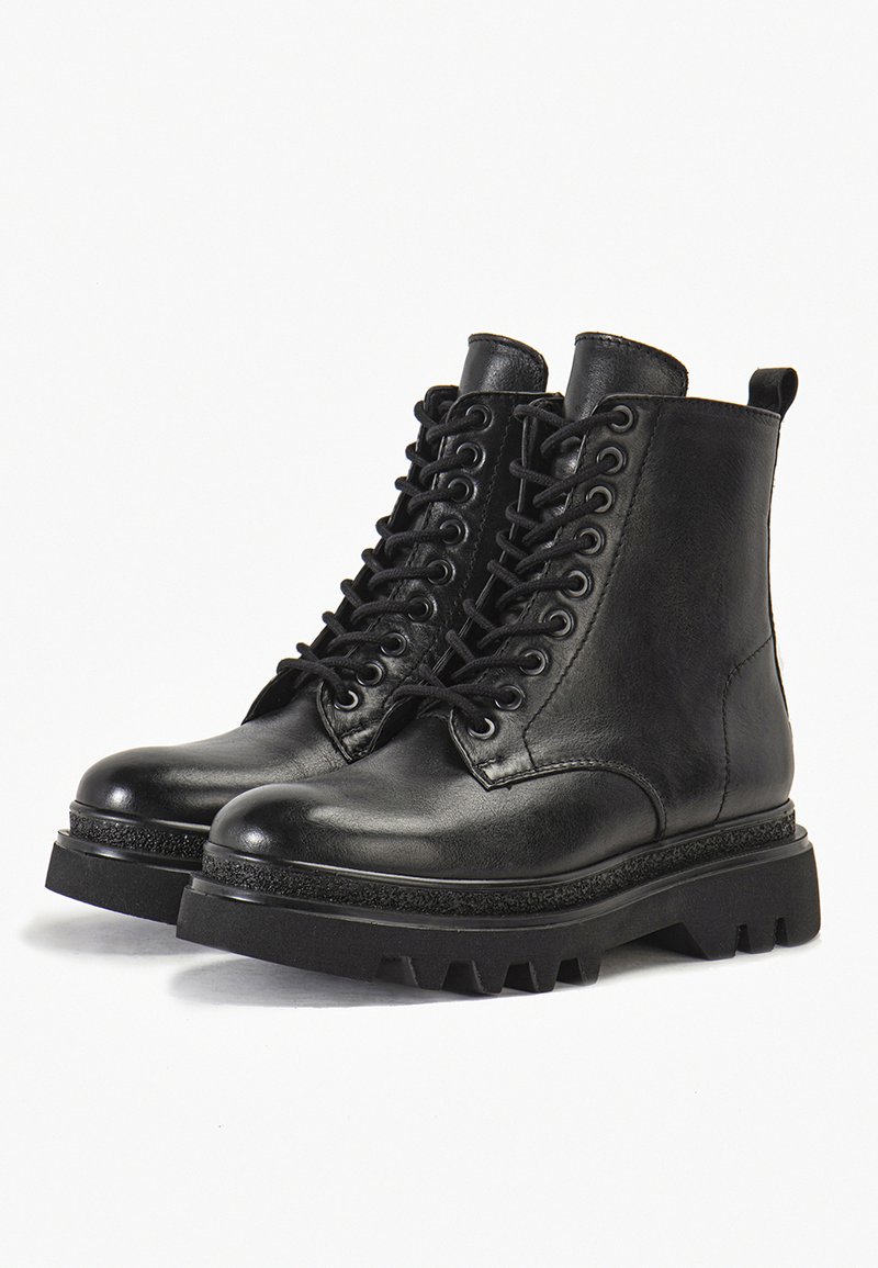 Damen Ankle Boots | Inuovo Schnürstiefelette black/schwarz - VH27314 Damen Ankle Boots | Inuovo Schnürstiefelette black/schwarz - VH27314